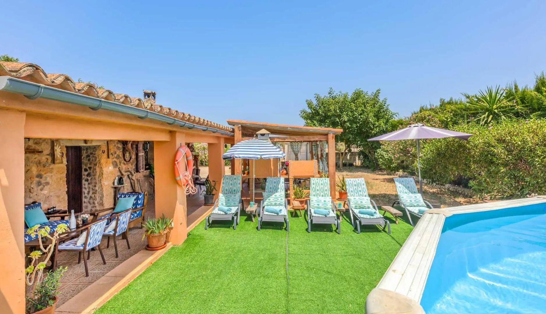 Villa Finca Can Calistro Ferienhaus Inca (Mallorca)